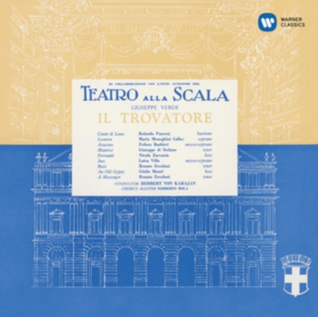 VERDI:TRUBADÚR: KARAJAN,DI STEFANO,PANERAI CD