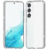 Gumený Glitter kryt Terminator na Samsung Galaxy S24 Plus 5G - Biela
