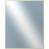 DANTIK - Zrkadlo v rámu, rozmer s rámom 40x50 cm z lišty Hliník zlatá lesklá (7001001)