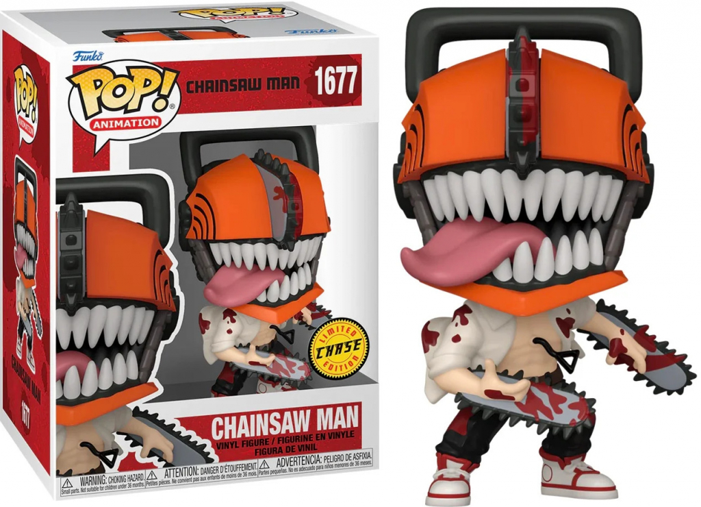 Funko Pop! 1677 Chainsaw Man Limited Chase Edition + OCHRANNÝ OBAL