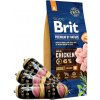 BRIT Premium By Nature Adult M 15kg + Hektor 3x900g