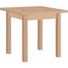 Rozkladací jedálenský stôl Mixi 8 80-160x80 - sonoma