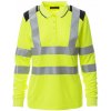 Payper GUARD+ WINTER LADY FLUO Dvojfarebná reflexná polokošeľa žltá/navy blue M