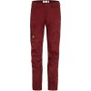 FJÄLLRÄVEN Karla Pro Zip-off Trousers W Bordeaux Red - 40