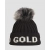 Goldbergh dámska čiapka Hodd beanie real raccoon fur black