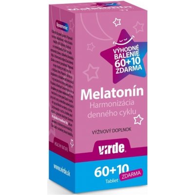 Virde Melatonin 60+10 tabliet