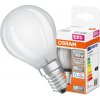 LED žiarovka P45 guľka E14 4W = 40W 470lm 6500K studená biela 300° Retrofit Filament CLASSIC Osram