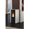 La Nordica Extraflame Ketty EVO biela 6,5kw teplovzdušné krbové kachle na pelety