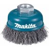 Makita D-24094 Miskovitá kefa z oceľového drôtu - vlnitý drôt 75mm
