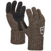 Ortovox rukavice SW Classic Glove Leather | farba: black sheep, veľkosť: M