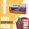 Fischer Hmoždina DuoPower 100 ks PACK 6x30mm 100 ks