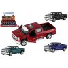 Teddies Auto Kinsmart Chevrolet 2014 Silverado kov/plast 13cm, 4 farby