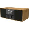 Telestar TOP 300 Holz 5701300 internetové CD-rádio, internetové, DAB+, FM, USB, Wi-Fi, internetové rádio, DAB+, CD, Bluetooth, AUX, vr. diaľkového ovládania,; 5701300