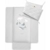 2-dielny bavlnený set do postieľky Polaris Grey 0m+