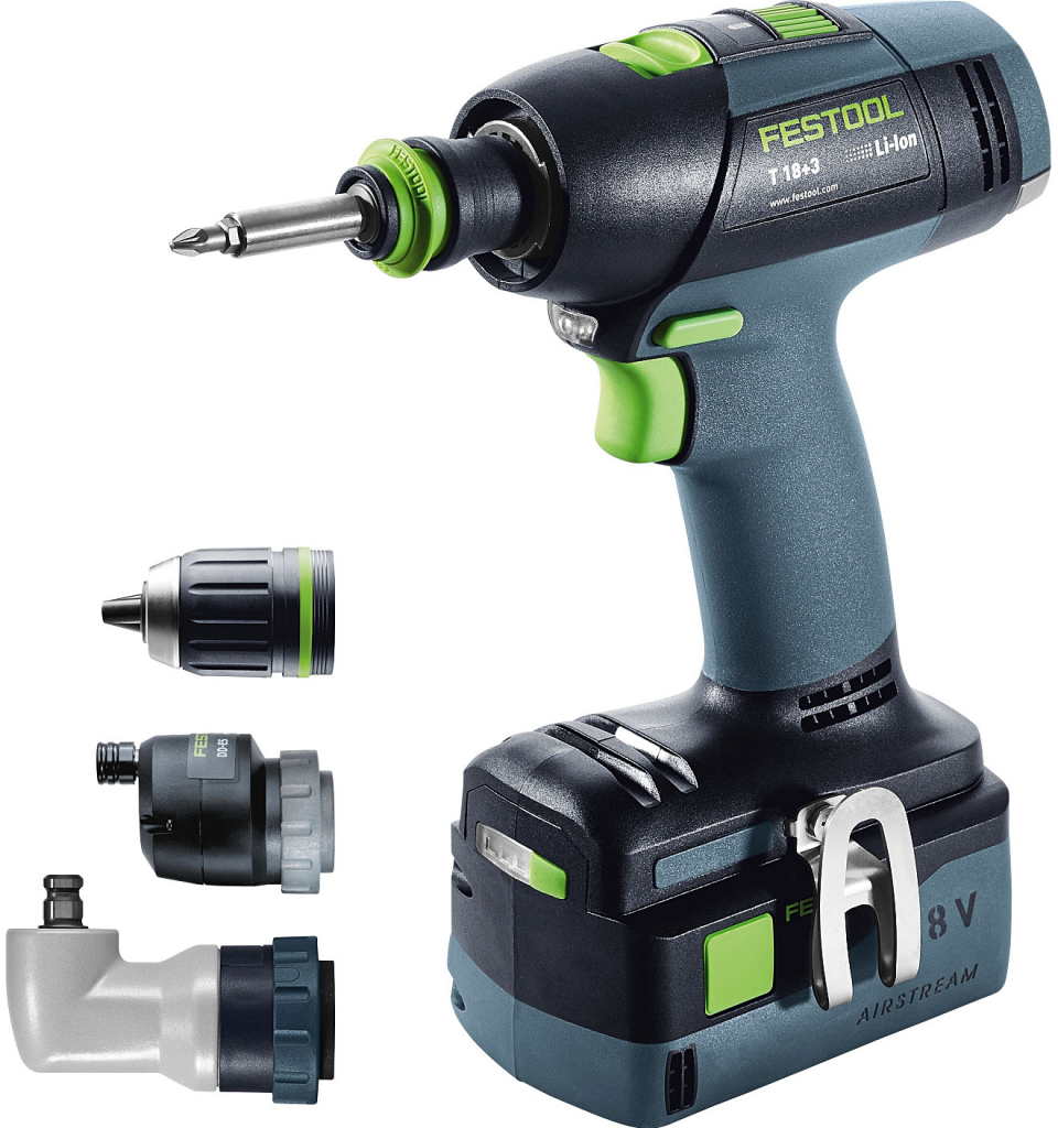 Image of Festool T 18+3 Li 5,2-Set drill and screwdriver