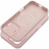 Kryt Case Silicone 2mm iPhone 15 Pro s MagSafe Sand Pink