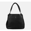 Kožená kabelka z talianskej kože Wojewodzic čierna 31215/FD01