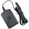 Napájací zdroj Raspberry Pi microUSB 5,1V⎓2,5A, EU/UK, čierny