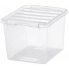 SmartStore Úložný box s bielymi klipmi Classic, 3 l, 3 l