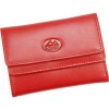 EL FORREST 878-47 RFID červená dámska kožená peňaženka 11,5 x 8,5 x 3 cm