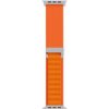 Epico Alpine Loop remienok na Apple Watch 42/44/45/49 – oranžový 63418141800001