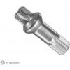 DT Swiss Squorx Pro Head Pro Lock nipel, 2x15 mm, strieborná