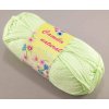 Priadza Camila natural - baby zelená - číslo farby 158