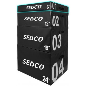 Sedco CrossFit PLYOSOFT box 90x75x15-60 cm