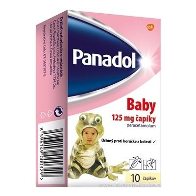 Panadol Baby sup 125 mg 1x10 ks