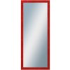 DANTIK - Zrkadlo v rámu, rozmer s rámom 50x120 cm z lišty RETRO červená (2534)