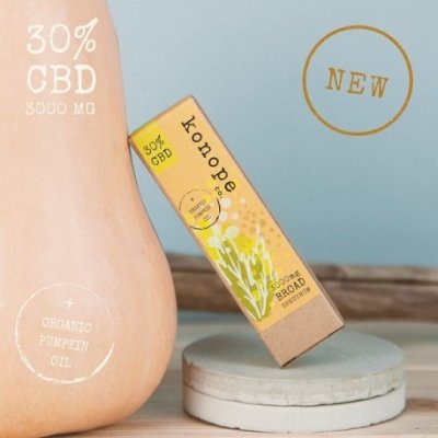 konope co. 30% + ORGANICKÝ TEKVICOVÝ OLEJ 10 ml