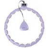 Masážní hula hoop HMS HHM14 se závažím a počítadlem fialová