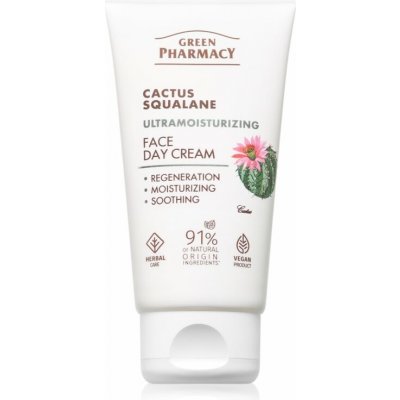 Green Pharmacy Cactus & Squalane Day Face Cream hydratačný denný krém 50 ml