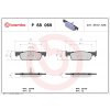Sada brzdových platničiek, vždy 4 kusy v sade BREMBO P 68 069 (P68069)