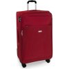 AVANCEA Textilný cestovný kufor GP7172 4W červený L 79x48x31 cm