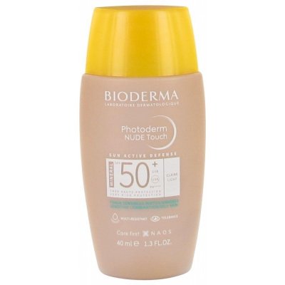 BIODERMA Photoderm nude touch mineral fluid svetlý SPF50+ 40 ml