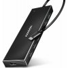 USB Hub AXAGON HUE-F7C CHARGING Hub, USB-C 5Gbps, 7x USB-A, micro USB power IN, USB-C cable 30 cm (HUE-F7C)