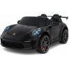 JOKO Elektrické Autíčko Porsche 911 GT 3 4x200W 24V, penové kolesá, kožené sedadlo, Nosnosť 50kg, čierne