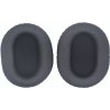 1 pár Sony WH-CH700N / CH710N / CH720N kožené vankúšiky na slúchadlá, pena, Farba: Čierna
