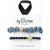 By Eloise London Set Blue Hues gumička na vlasy barva modrá pro ženy