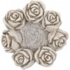 daan kromhout Cementový kvetináč misa s ružami Saint antique Rose - 21*21*8 cm - daan kromhout