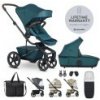 EASYWALKER Set XXL kočík kombinovaný Harvey⁵ Premium Jade Green s príslušenstvom