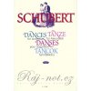 SCHUBERT Franz DANCES FOR ACCORDION / akordeón
