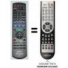 Panasonic N2QAABB000129, DMR-EX77, DMR-EX87 Náhradné diaľkové ovládanie iného vzhľadu