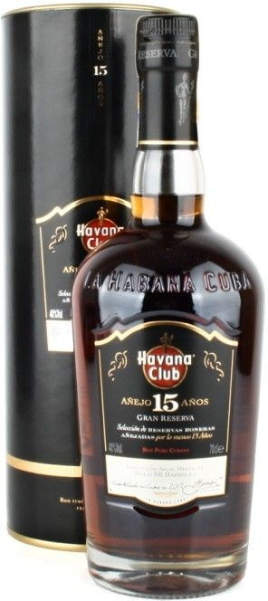 Havana Club Añejo 15y 40 % 0,7 l (tuba)