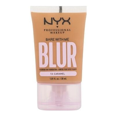 NYX Professional Makeup Bare With Me Blur Tint Foundation zmatňující make-up se středním krytím 13 caramel 30 ml