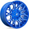 FUEL Fuel D770 Twitch 10x22 6x139.7 ET-18 Anodized Blue Milled 106.1
