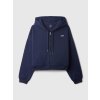 GAP 883566-10 Mikina crop s kapucí Tmavě modrá - M