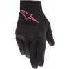 Rukavice STELLA S MAX DRYSTAR, ALPINESTARS (čierna / ružová, vel. S)