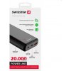 Swissten Power Line powerbanka 20 000 mAh 20 W, PD, čierna 22013913
